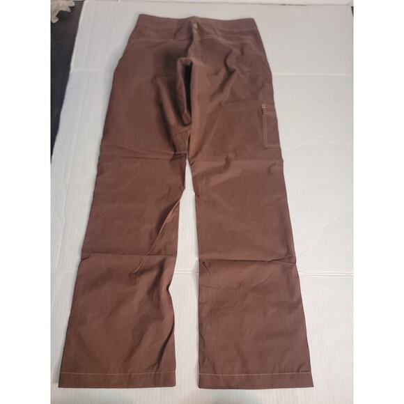 prAna Trinity Pant Sz Womens SZ M Wide Leg Chocolate Brown Gorpcore Outdoor NEW - Picture 12 of 14